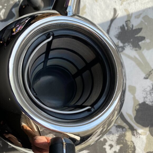 Retro Stainless Steel Coffee Tea Water Cream Sugar Set - Picture 7 of 11